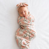 Boho Baby Organic Cotton Swaddle Wrap– Banksia